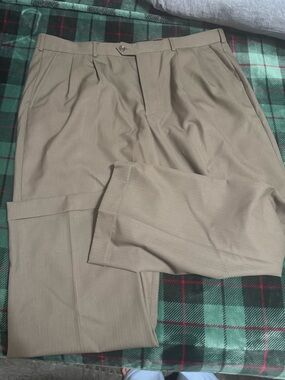 Van Heusen Men's Dress Pants - Light Beige